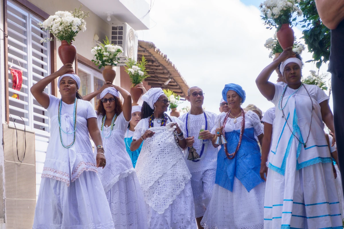Lavagem na Festa do Divino Espírito Santo em Boipeba, 2026 por Tiago Victor