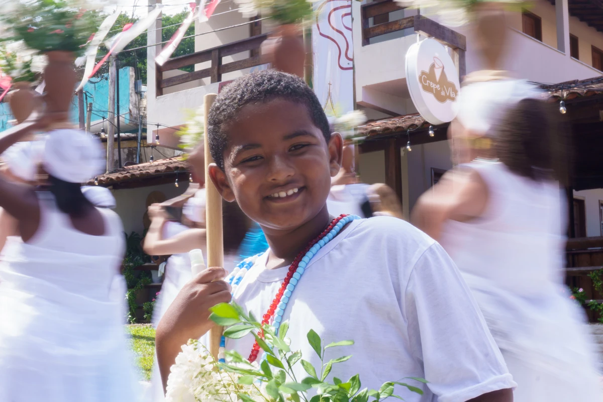 Lavagem na Festa do Divino Espírito Santo em Boipeba, 2026 por Tiago Victor