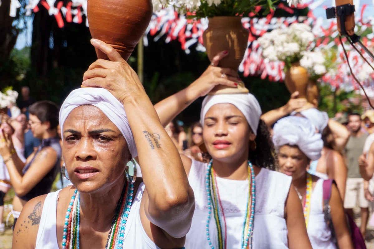 Lavagem na Festa do Divino Espírito Santo em Boipeba, 2026 por Tiago Victor