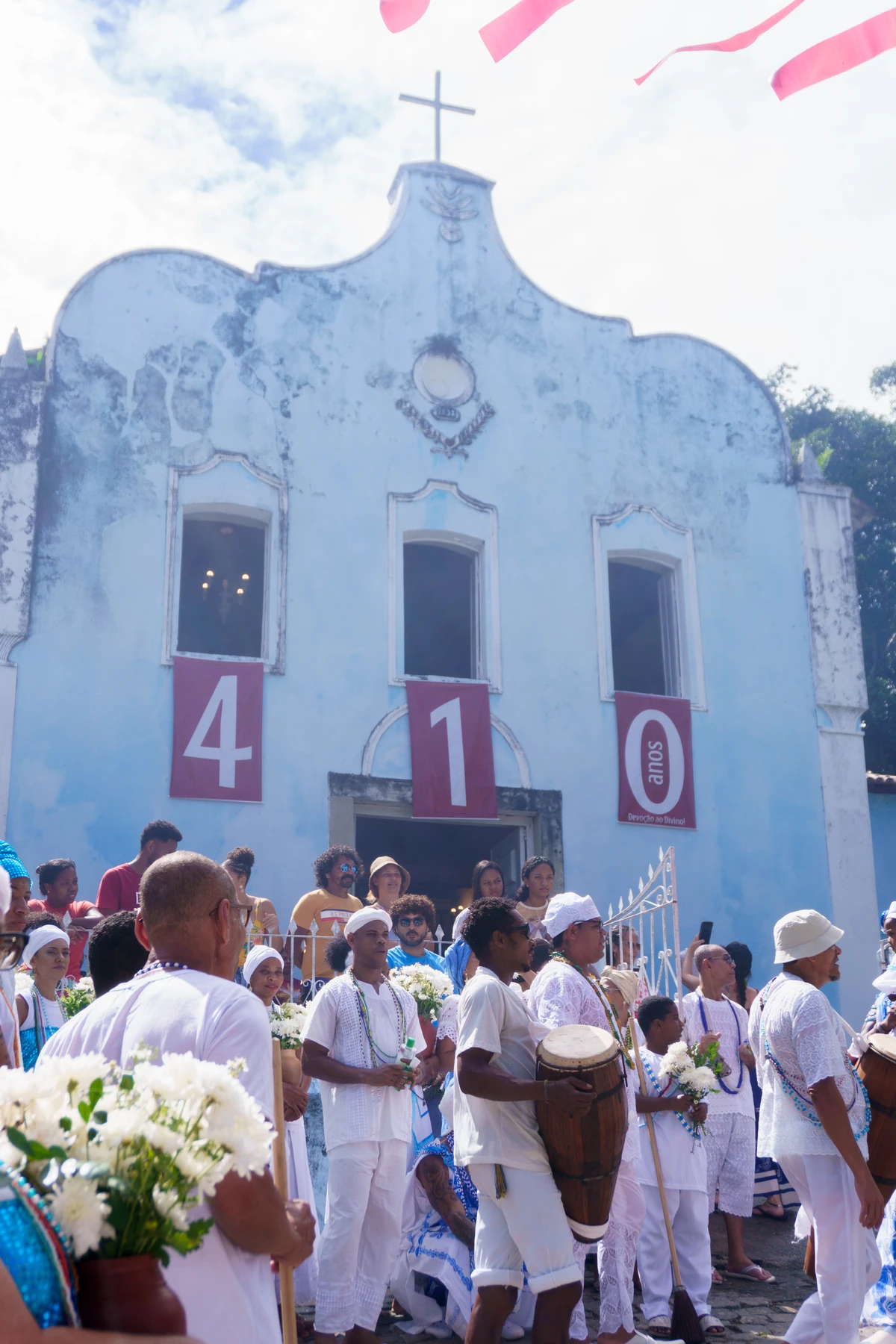 Lavagem na Festa do Divino Espírito Santo em Boipeba, 2026 por Tiago Victor