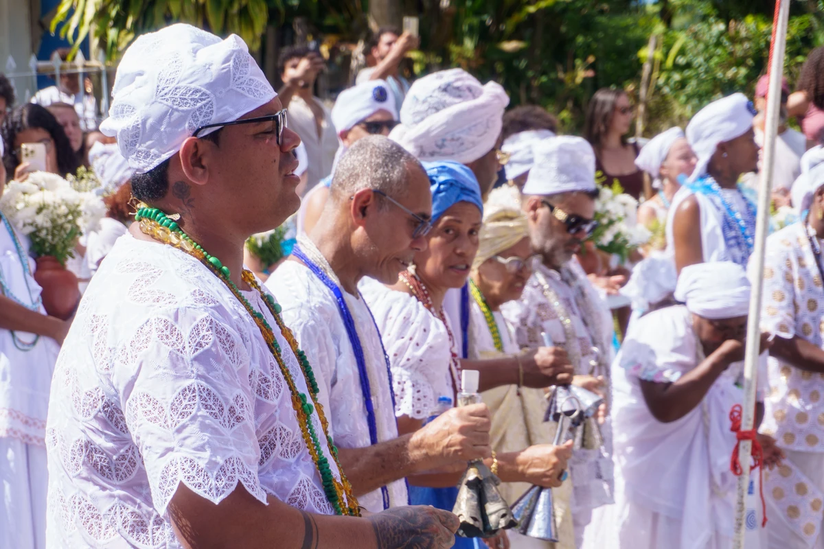 Lavagem na Festa do Divino Espírito Santo em Boipeba, 2026 por Tiago Victor
