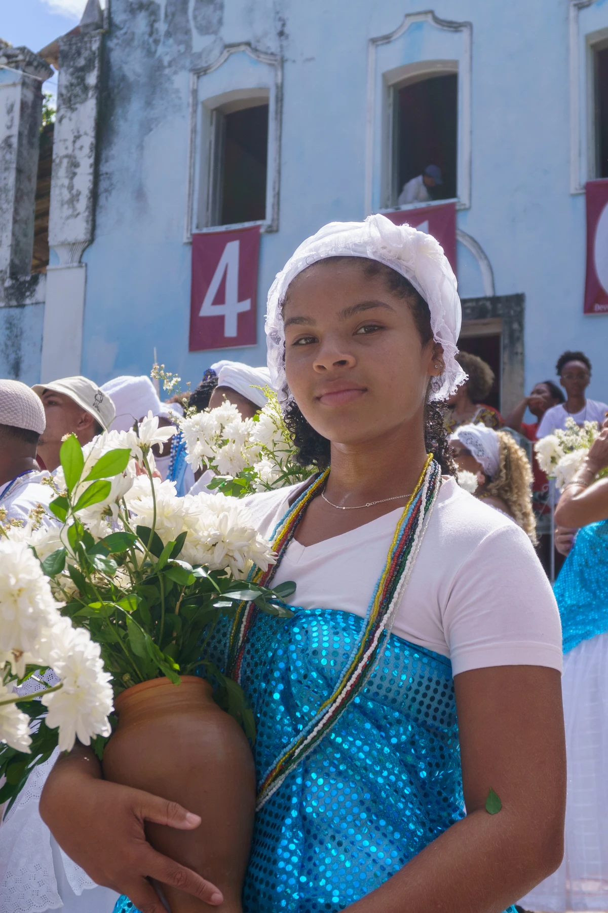 Lavagem na Festa do Divino Espírito Santo em Boipeba, 2026 por Tiago Victor