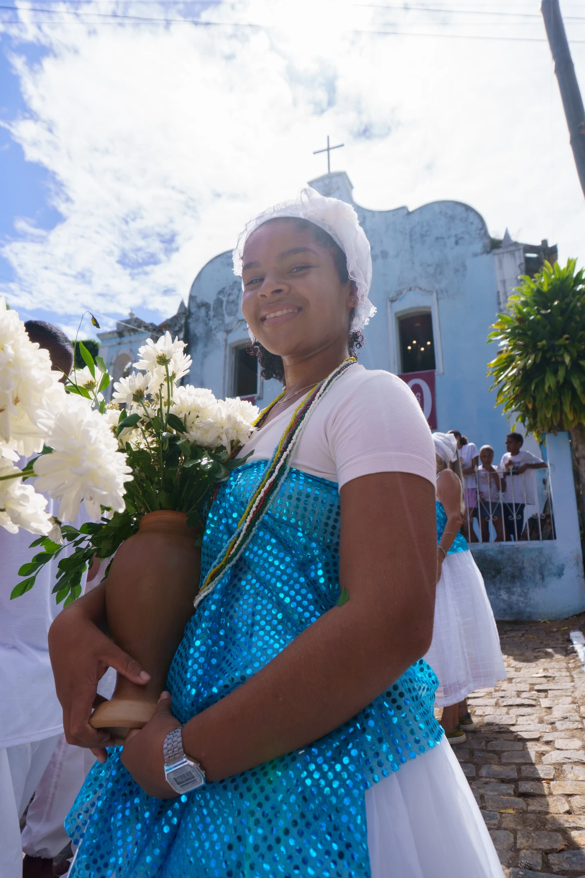 Lavagem na Festa do Divino Espírito Santo em Boipeba, 2026 por Tiago Victor