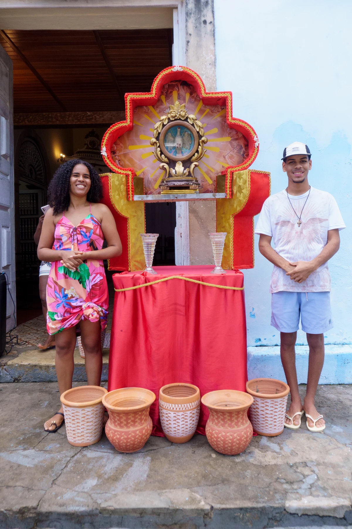 Lavagem na Festa do Divino Espírito Santo em Boipeba, 2026 por Tiago Victor