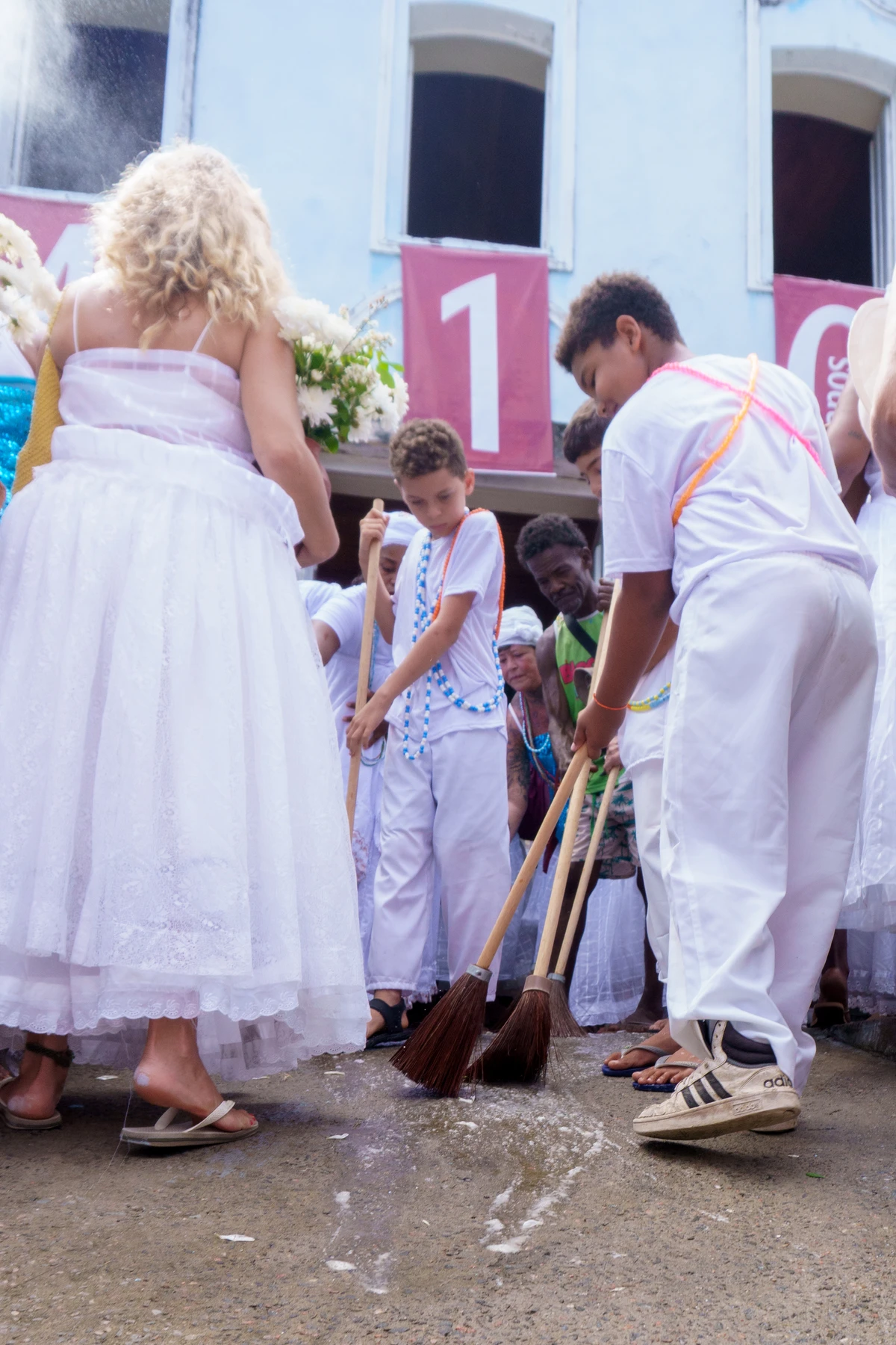 Lavagem na Festa do Divino Espírito Santo em Boipeba, 2026 por Tiago Victor