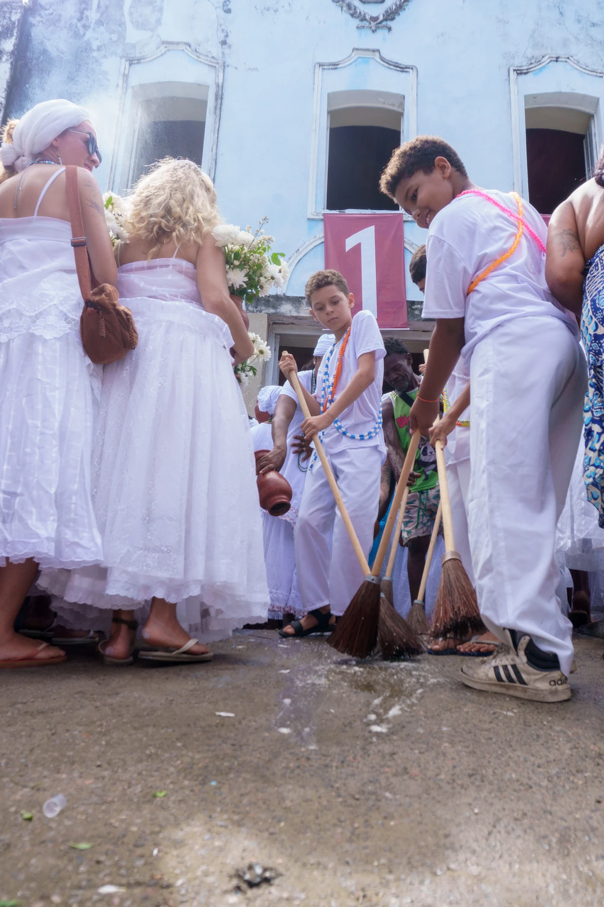 Lavagem na Festa do Divino Espírito Santo em Boipeba, 2026 por Tiago Victor