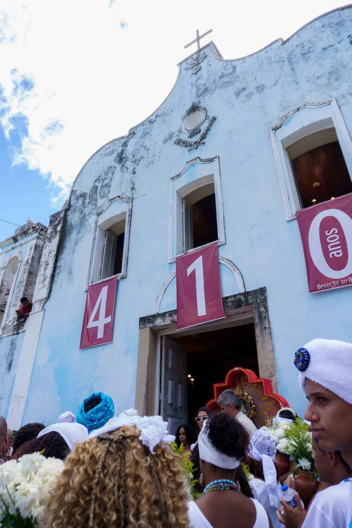 Lavagem na Festa do Divino Espírito Santo em Boipeba, 2026 por Tiago Victor