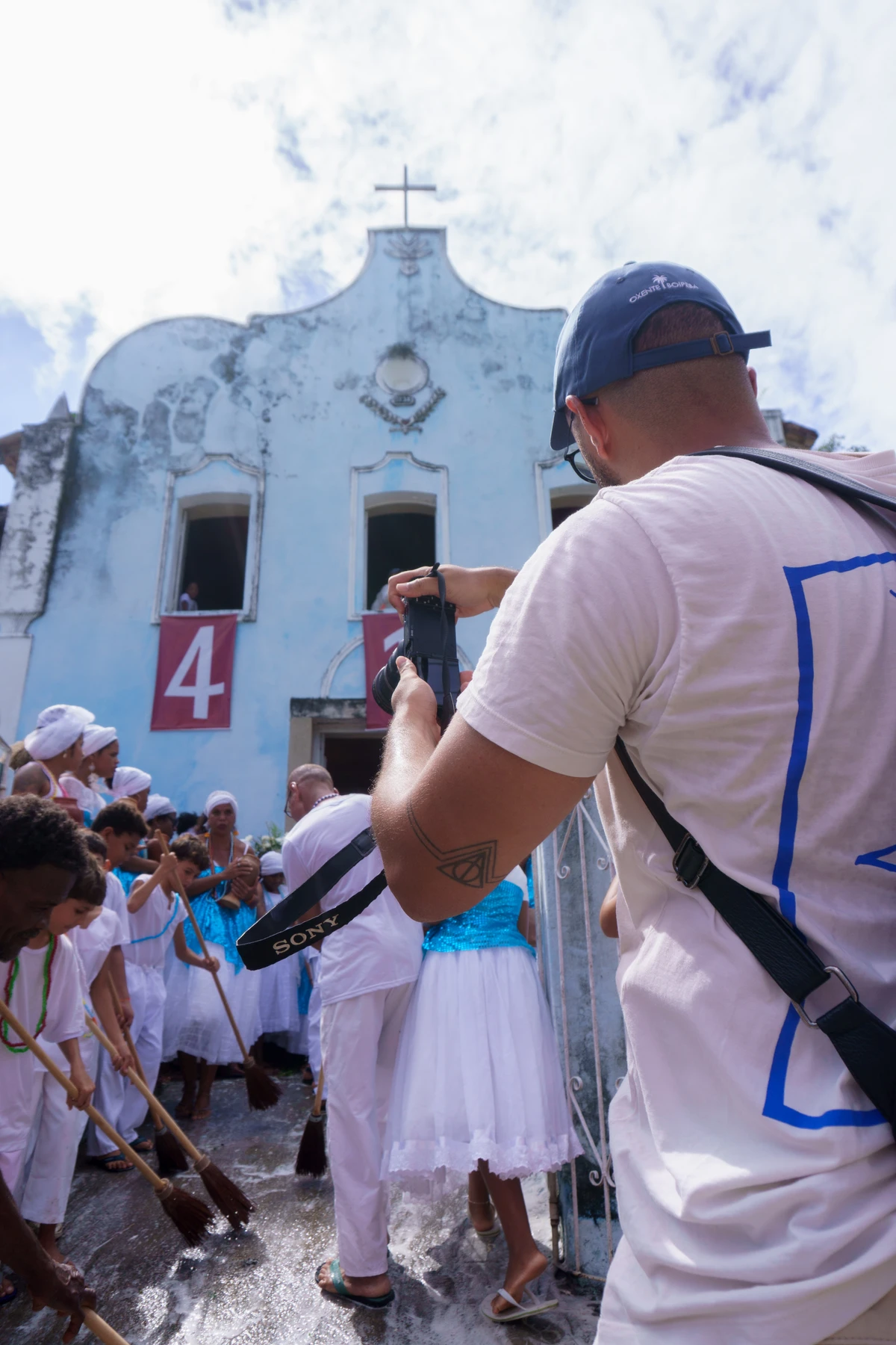 Lavagem na Festa do Divino Espírito Santo em Boipeba, 2026 por Tiago Victor