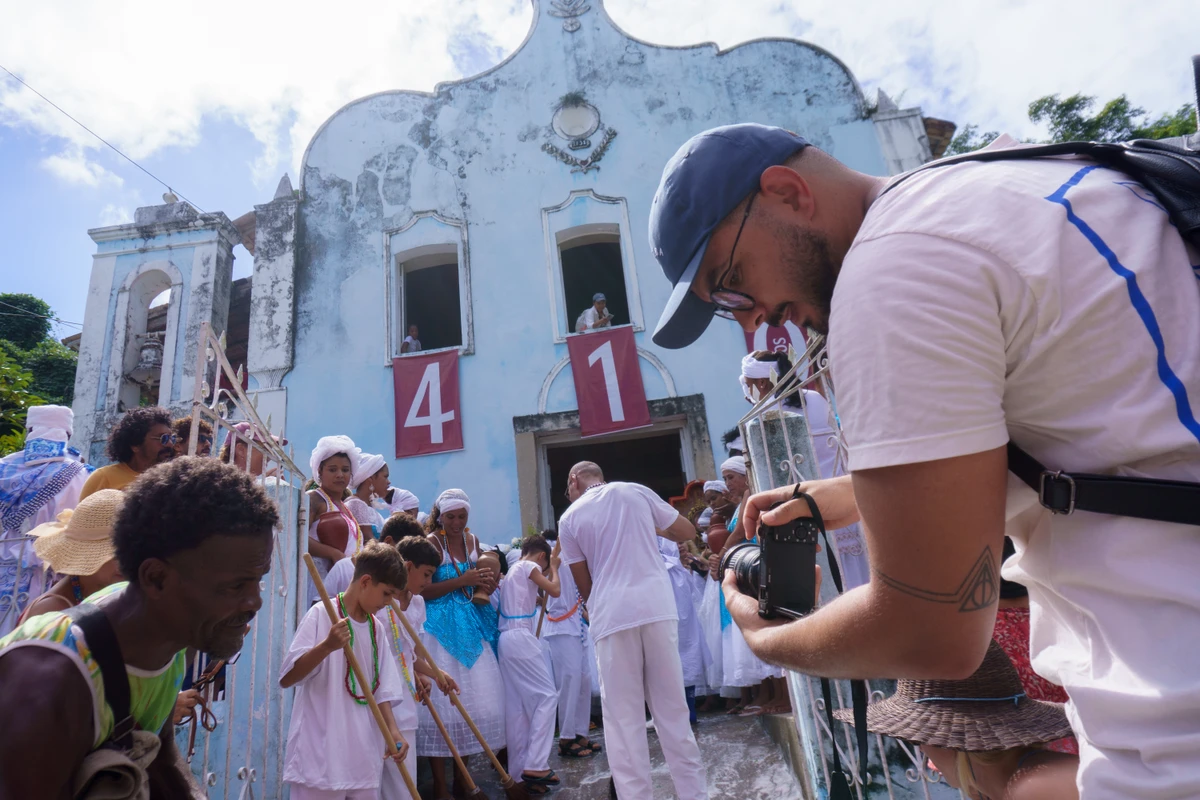 Lavagem na Festa do Divino Espírito Santo em Boipeba, 2026 por Tiago Victor
