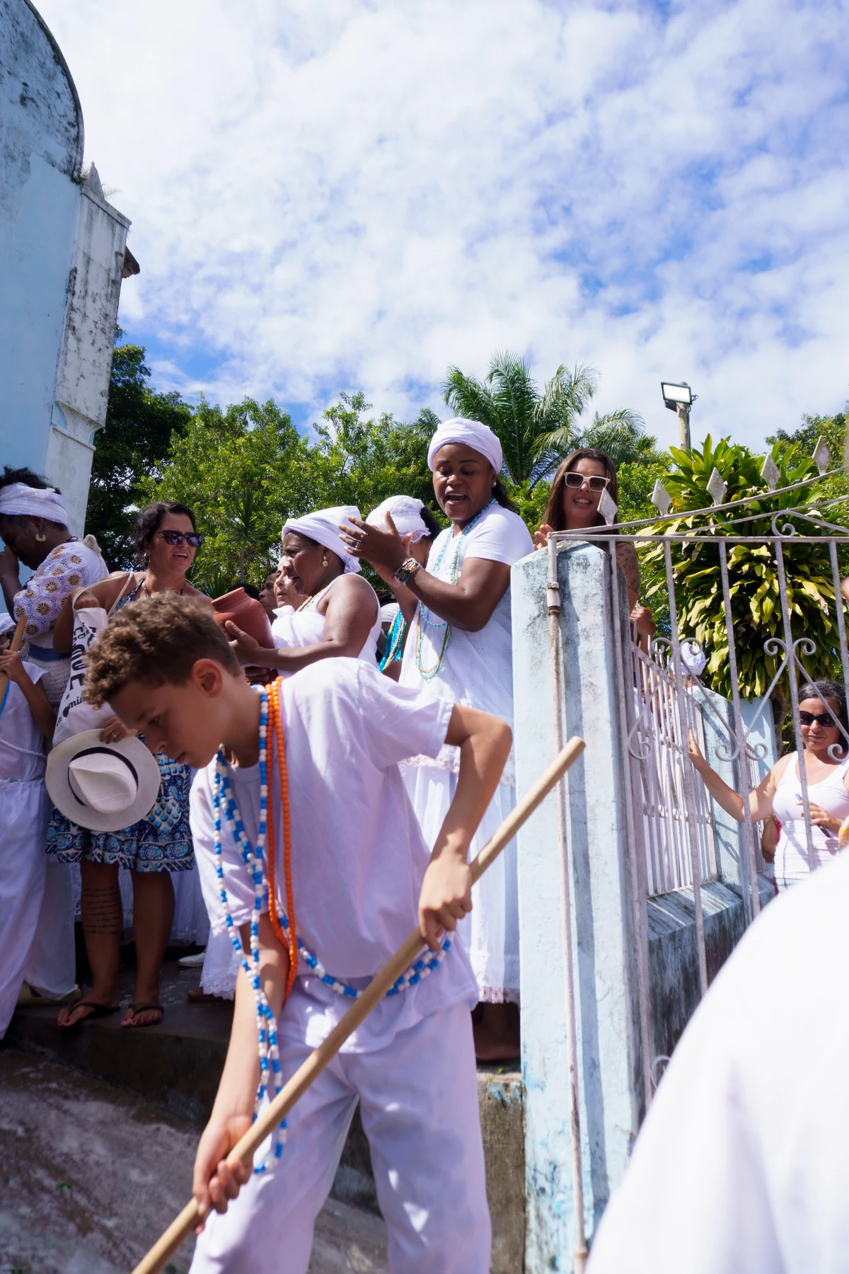Lavagem na Festa do Divino Espírito Santo em Boipeba, 2026 por Tiago Victor