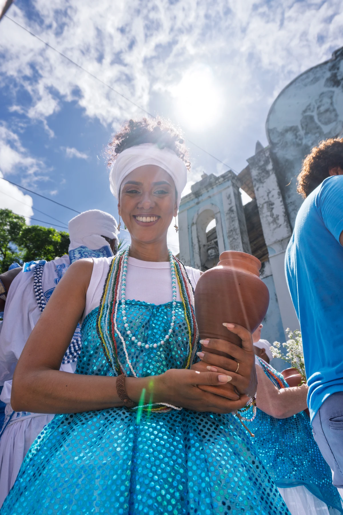 Lavagem na Festa do Divino Espírito Santo em Boipeba, 2026 por Tiago Victor