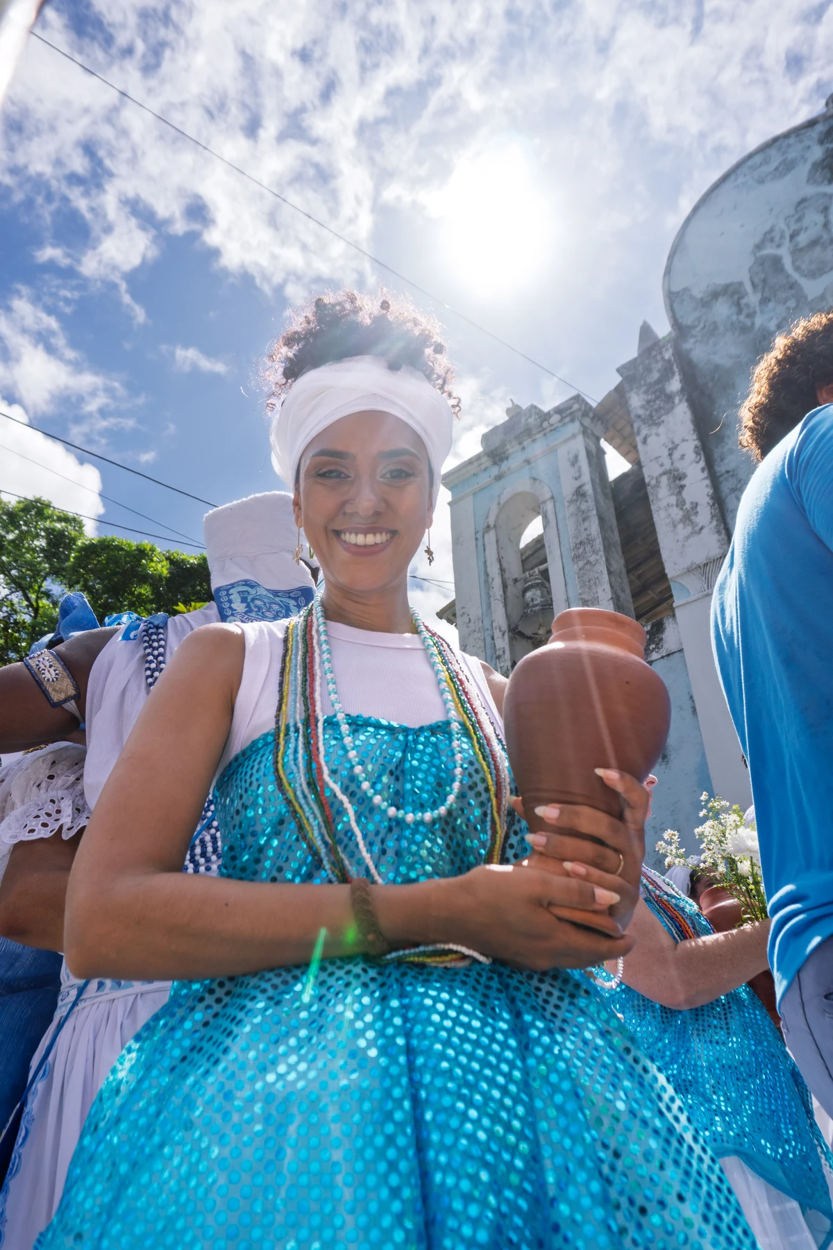 Lavagem na Festa do Divino Espírito Santo em Boipeba, 2026 por Tiago Victor