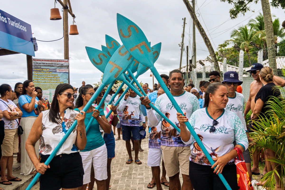 Romaria de São Francisco em Boipeba, Bahia (2026) por Tiago Victor