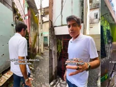 Imagem - ACM Neto vai a local dominado por facção e mostra casas abandonadas após famílias serem expulsas; veja vídeo