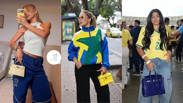 As bolsas usadas por esposas e namoradas dos jogadores da Seleção somam mais de R$ 1,2 milhão