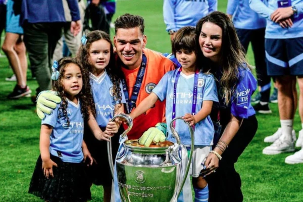 Lais Moraes e Ederson têm três filhos