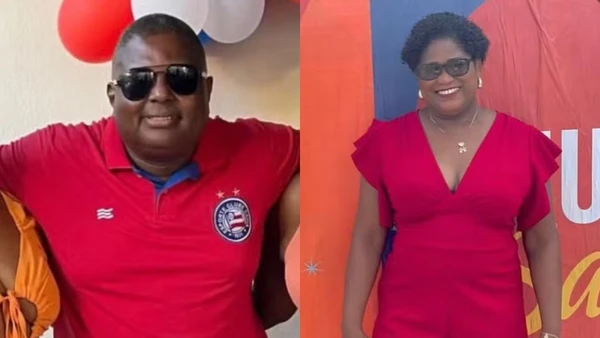 Manuel Oliveira dos Santos, 52 anos, e Jirlene Ribeiro de Oliveira Santos, de 47