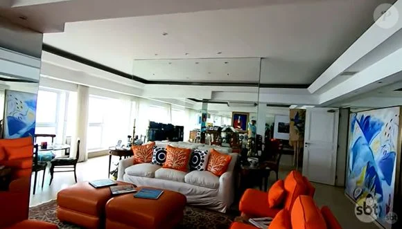 O novo apartamento de Narcisa Tamborindeguy em Ipanema tem 600 m², vista para o mar e valor estimado em R$ 48 milhões por Reprodução