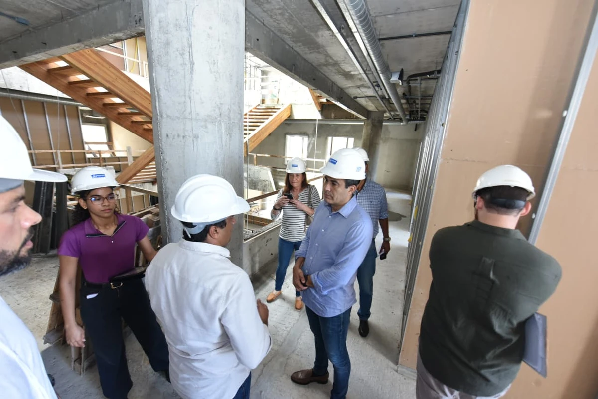 Obras foram vistoriadas na semana passada 