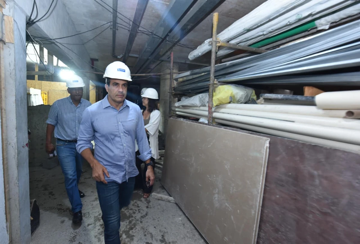 Obras foram vistoriadas na semana passada por Valter Pontes / Secom PMS
