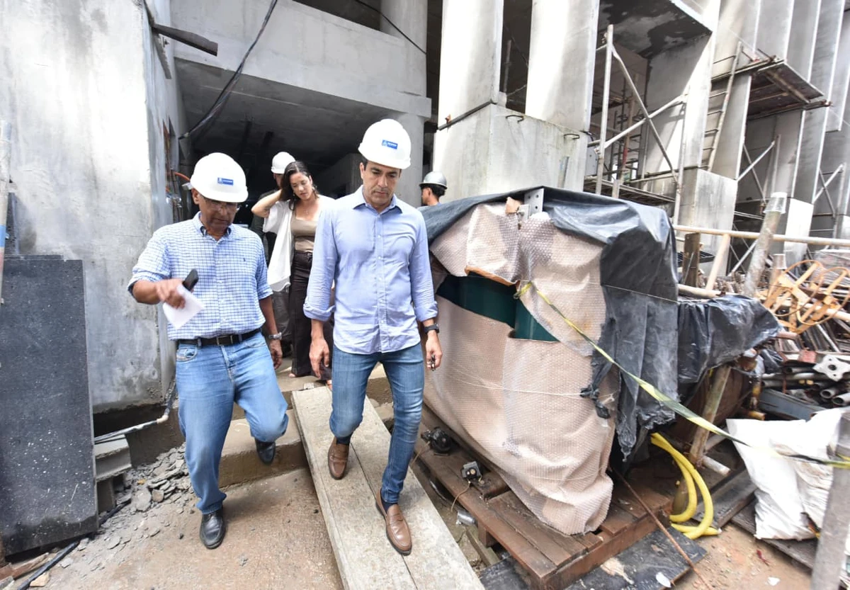 Obras foram vistoriadas na semana passada por Valter Pontes / Secom PMS