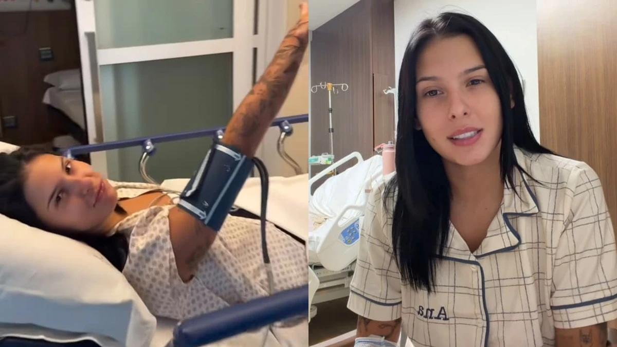 Sob efeito de anestesia, Ana Castela revela o que a levou a adiar cirurgia