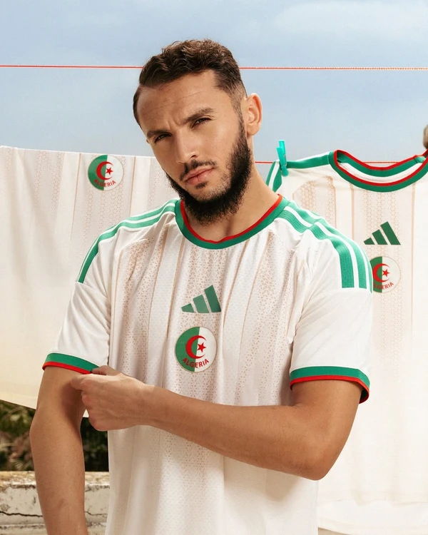 Uniforme da Argélia para Copa do Mundo 2026 por Divulgação