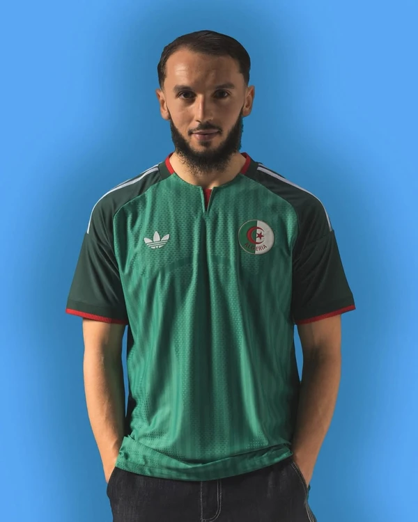 Uniforme da Argélia para Copa do Mundo 2026 por Divulgação