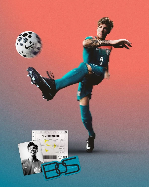 Uniforme da Austrália para Copa do Mundo 2026 por Divulgação