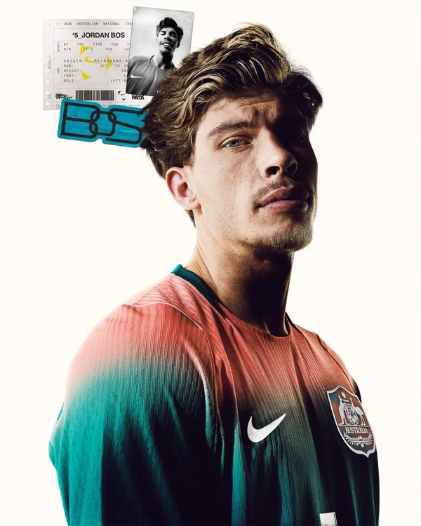 Uniforme da Austrália para Copa do Mundo 2026 por Divulgação