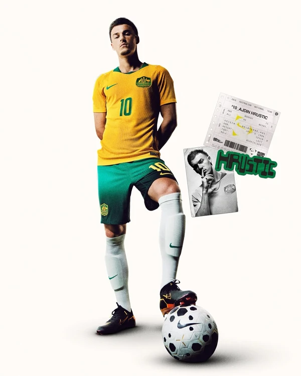 Uniforme da Austrália para Copa do Mundo 2026 por Divulgação