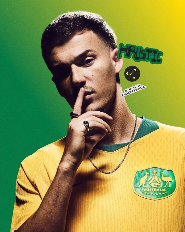 Uniforme da Austrália para Copa do Mundo 2026 por Divulgação