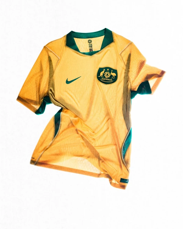 Uniforme da Austrália para Copa do Mundo 2026 por Divulgação