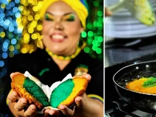Imagem - Baiana lança acarajé inspirado na Copa do Mundo em Salvador; veja fotos