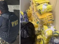 Imagem - Casal é preso transportando eletrônicos e 500 camisas falsificadas da Seleção Brasileira na Bahia