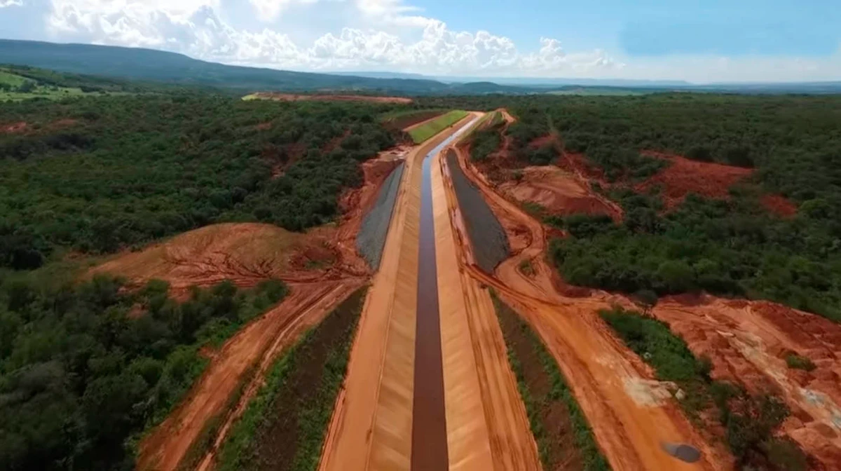 O sistema começa na barragem de Jati, no sul do estado, ligada ao Eixo Norte da transposição por Divulgação
