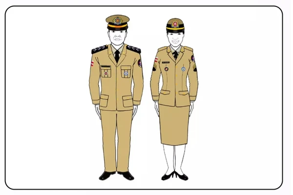 Farda de formatura da PM por Divulgação