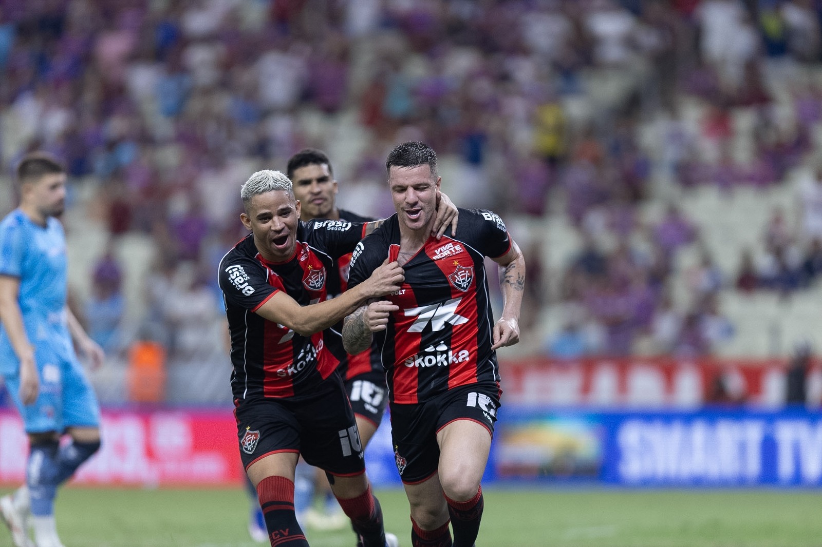 Fortaleza 1x2 Vitória - Jogo de ida da final da Copa do Nordeste por LEONARDO ALVES/ESTADÃO CONTEÚDO