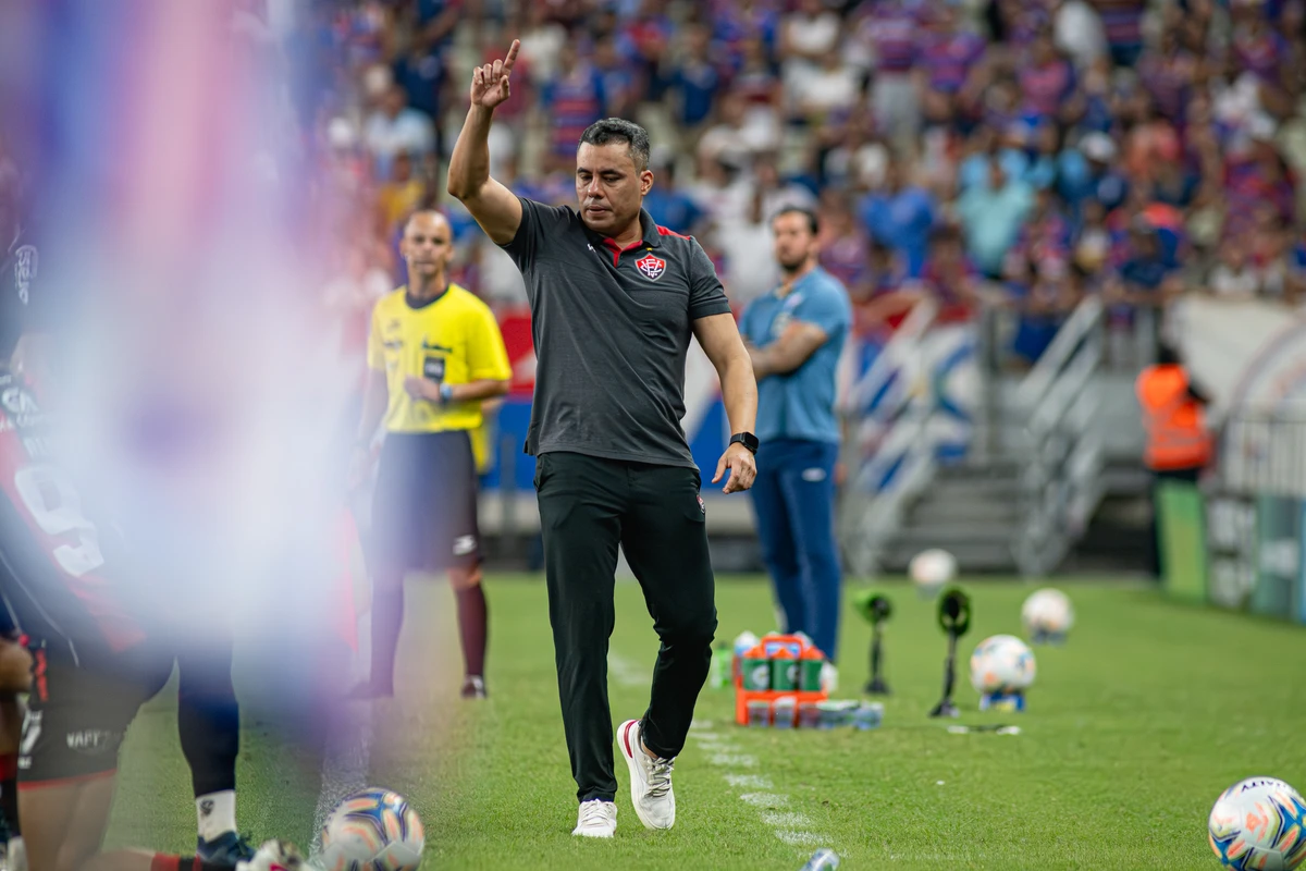 Fortaleza x Vitória - Jogo de ida da final da Copa do Nordeste por Victor Ferreira/ECV