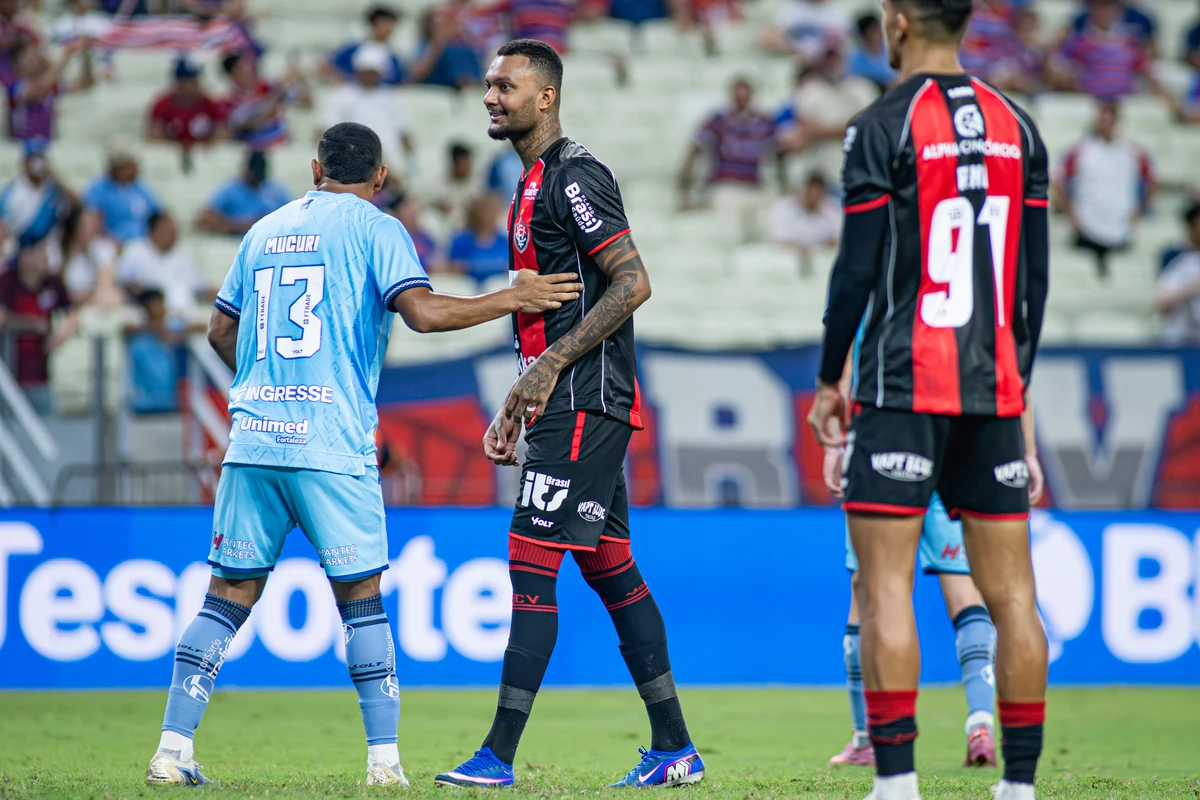Fortaleza x Vitória - Jogo de ida da final da Copa do Nordeste por Victor Ferreira/ECV