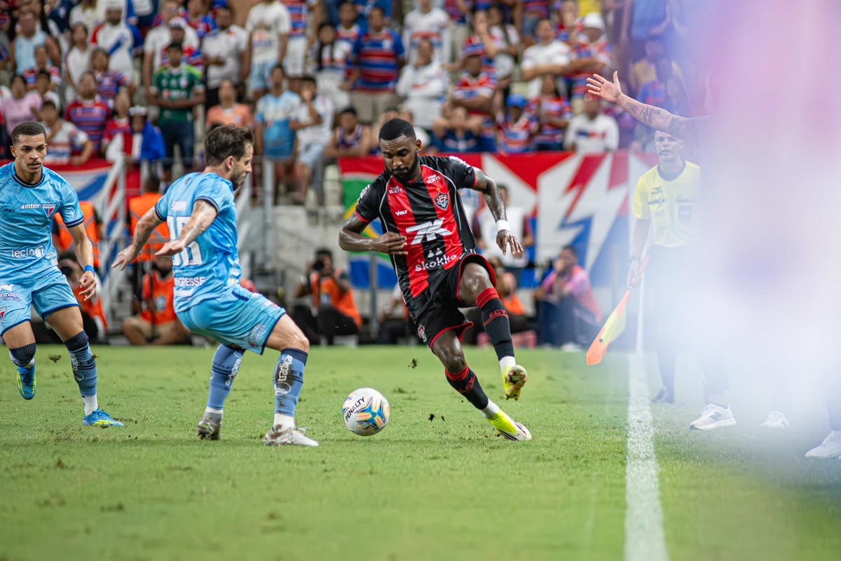 Fortaleza x Vitória - Jogo de ida da final da Copa do Nordeste por Victor Ferreira/ECV