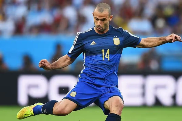 Javier Mascherano (Argentina) — 20 jogos em Copas do Mundo por Divulgação/Fifa