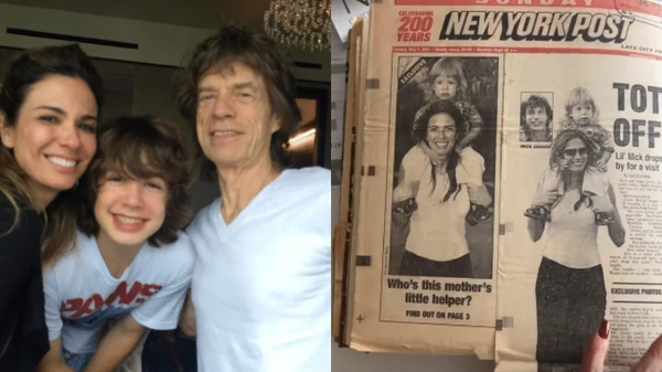 Luciana Gimenez mostra dossiê com recortes sobre gravidez de Lucas Jagger por Reproduçao/Redes Sociais 