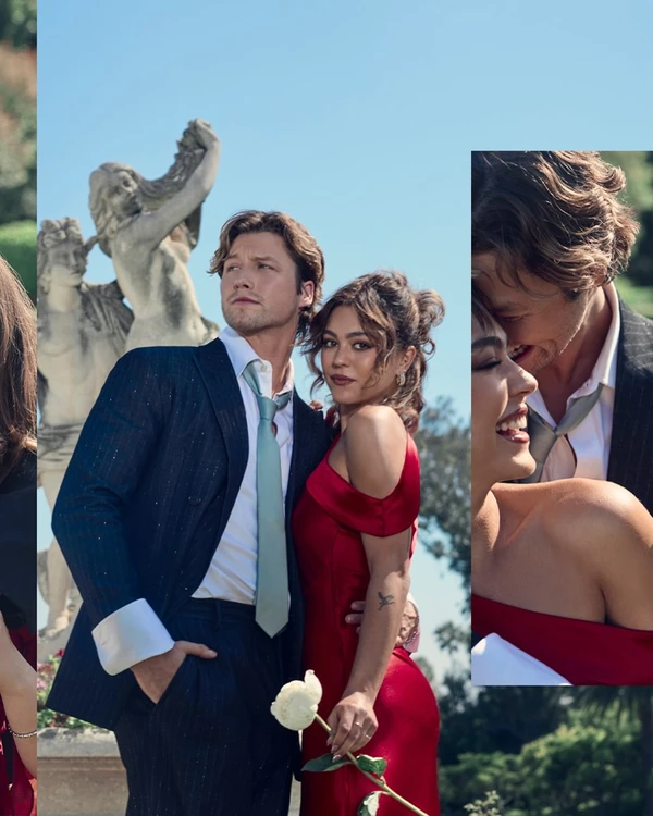 Mika Abdalla e Stephen Kalyn em fotos de divulgação da segunda temporada de Off Campus por Reprodução