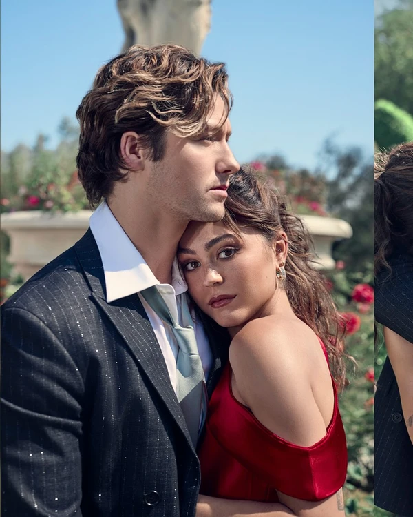 Mika Abdalla e Stephen Kalyn em fotos de divulgação da segunda temporada de Off Campus por Divulgação/Prime Video