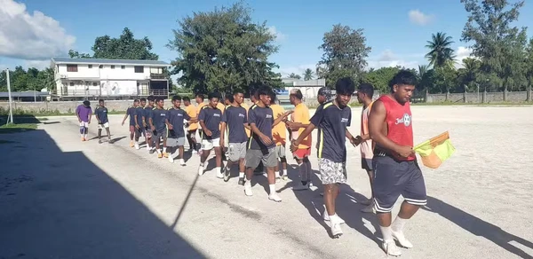 Seleção das Ilhas Kiribati faz apelo para disputar a Copa do Mundo de 2030
