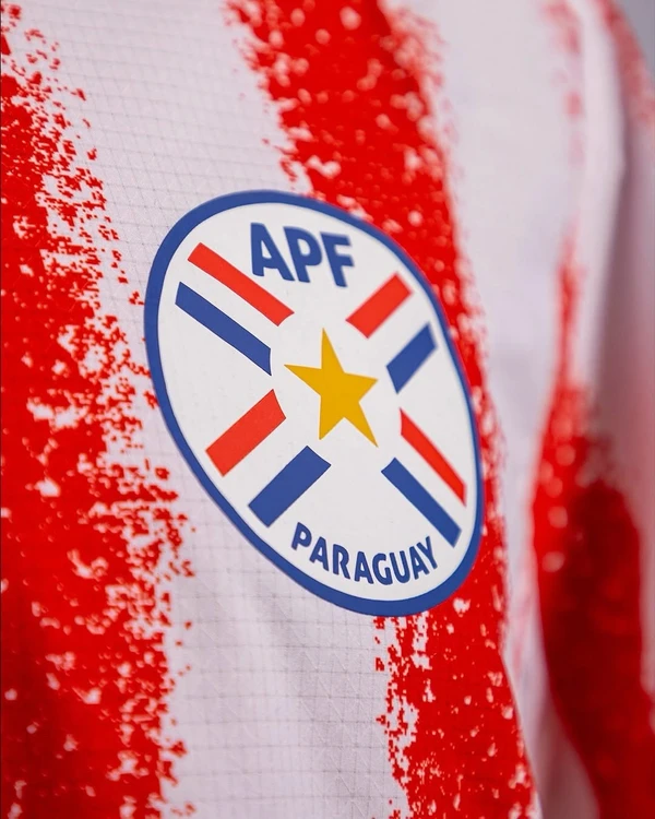 Uniforme do Paraguai para Copa do Mundo 2026 por Divulgação