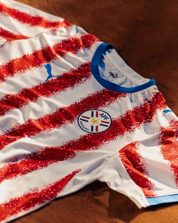 Uniforme do Paraguai para Copa do Mundo 2026 por Divulgação