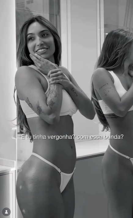 Vanessa Lopes passou por harmonização no bumbum por Reprodução/Instagram