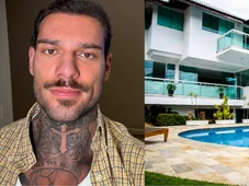 Imagem - Como é a mansão de Lucas Lucco na Barra da Tijuca com piscina, quatro suítes e decoração repleta de presentes de fãs